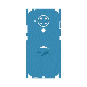 MAHOOT Minimal Paper Airplane-FullSkin Cover Sticker for Nokia 5.4