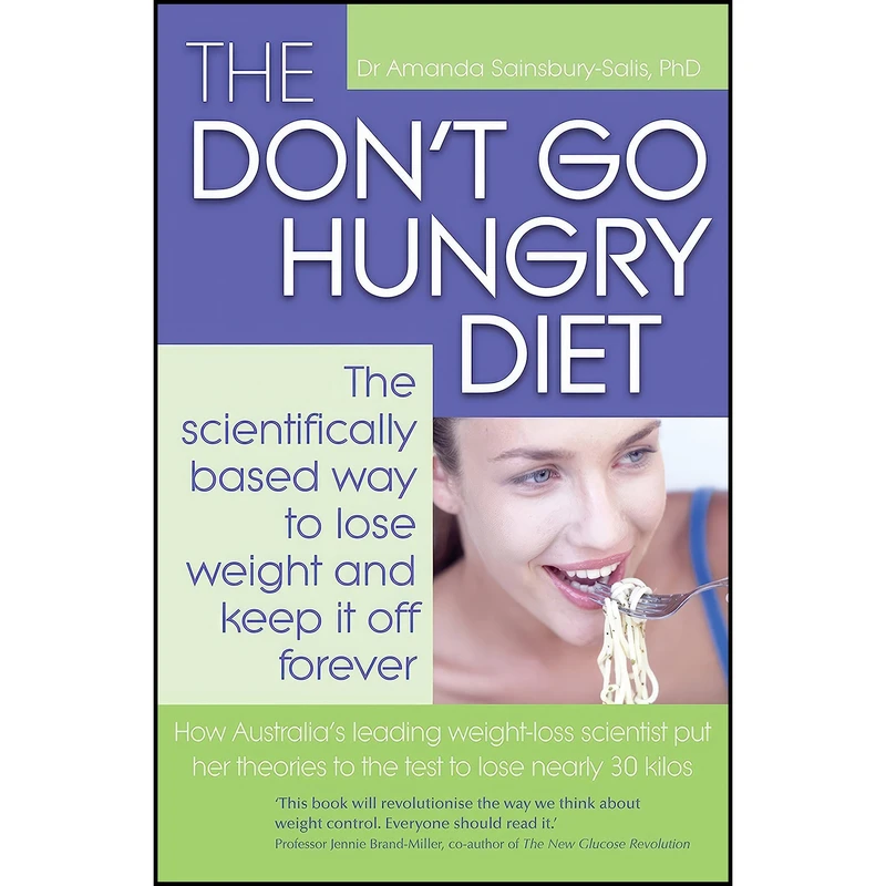 کتاب The Dont Go Hungry Diet اثر Amanda Sainsbury-Salis انتشارات Penguin Random House Australia