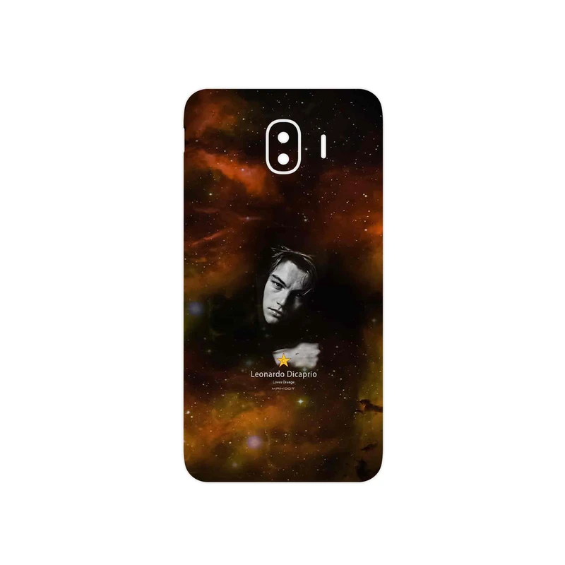 برچسب پوششی ماهوت مدل Leonardo Dicaprio مناسب برای گوشی موبایل سامسونگ Galaxy J4