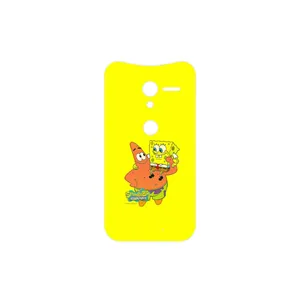 MAHOOT SpongeBob SquarePants Cover Sticker for Motorola Moto X