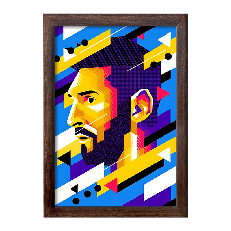 تابلو خندالو طرح لیونل مسی کد F4614