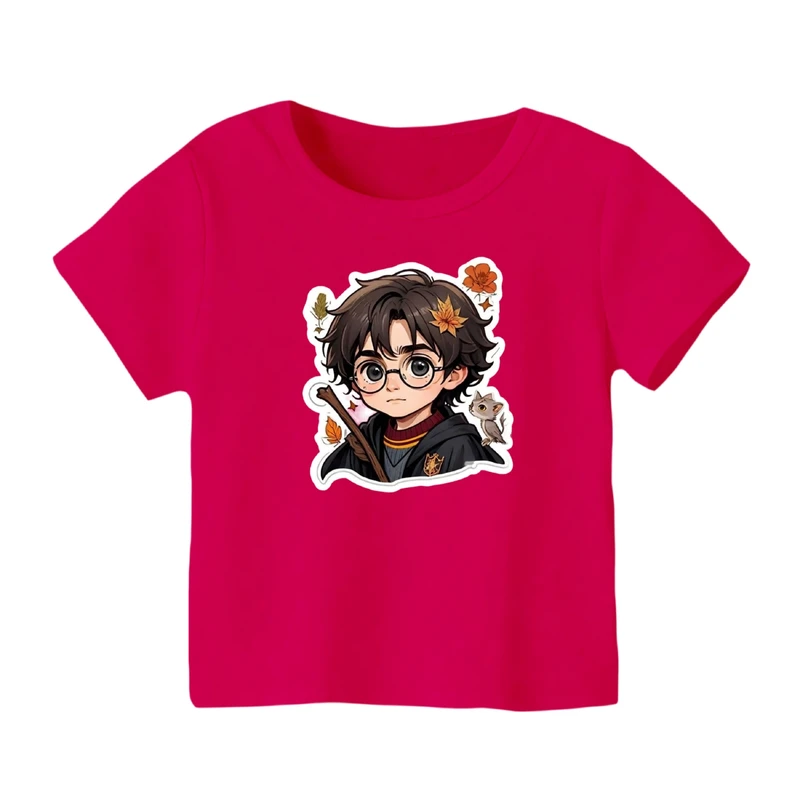 تی شرت آستین کوتاه بچگانه مدل هری پاتر کد ۲