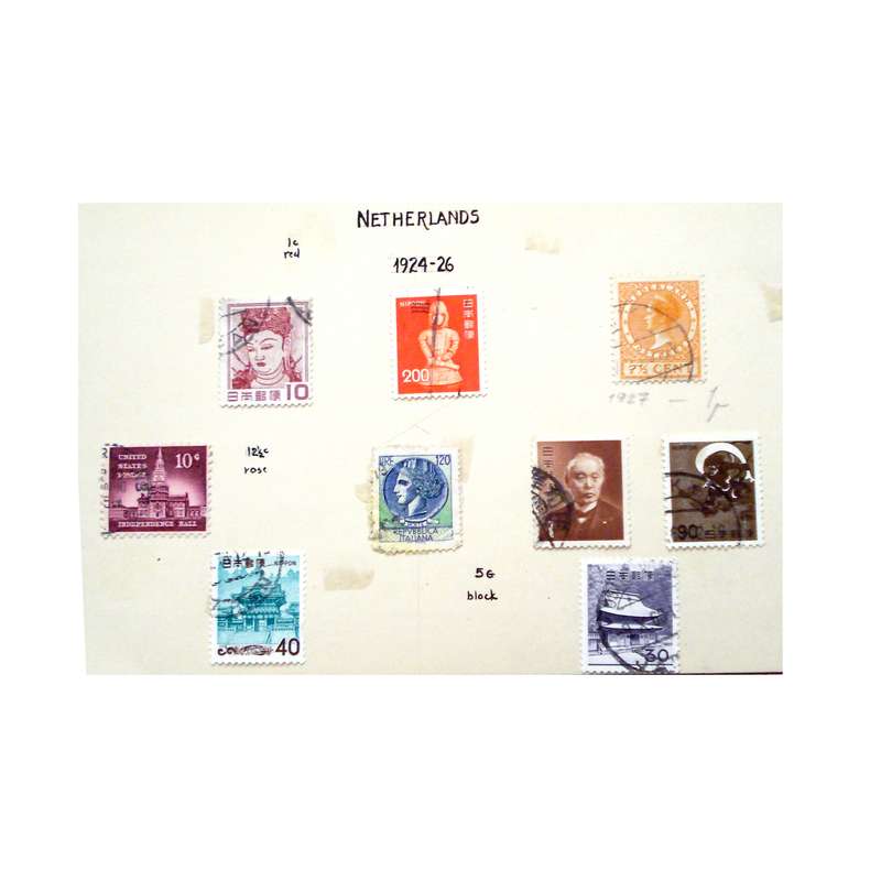 تمبر یادگاری مدل تاریخی هلند کد DS1959 مجموعه 9 عددی