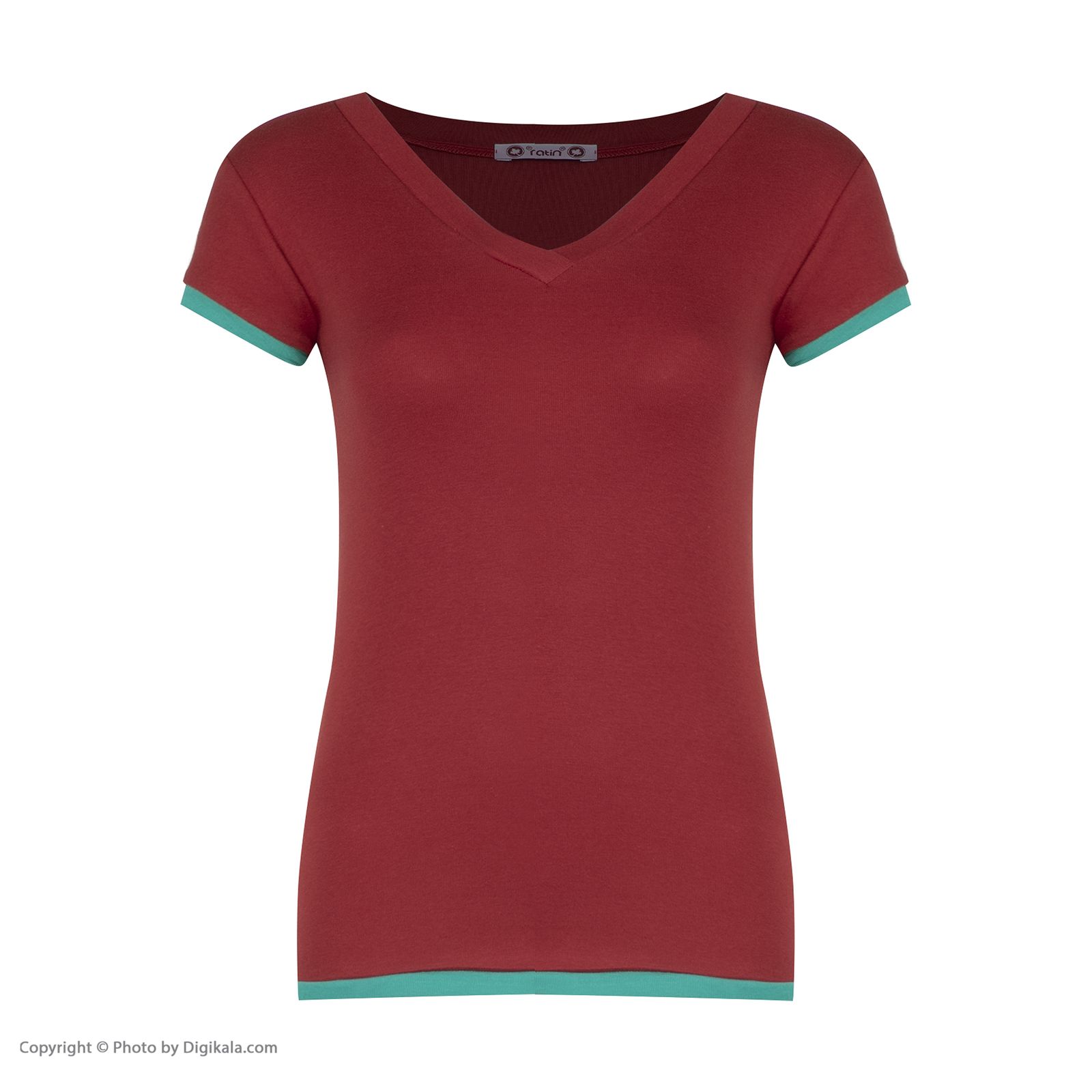تی شرت زنانه افراتین کد 2556 رنگ قرمز -  - 2