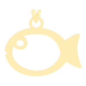 آویز گردنبند طلا 18 عیار زنانه الن نار مدل ELN3801