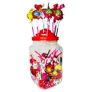 آبنبات چوبی با مغزی آدامس میوه ای آدرین - 940 گرم