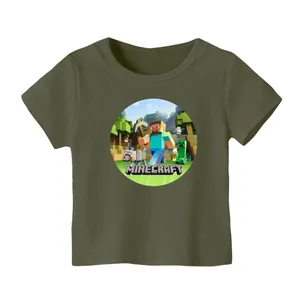 تی شرت آستین کوتاه بچگانه مدل ماینکرفت کد 3