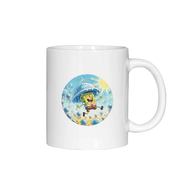 ماگ ژالینو طرح باب اسفنجی کد 006