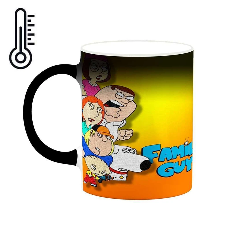 ماگ حرارتی کاکتی مدل کارتون Family Guy کد mgh22609