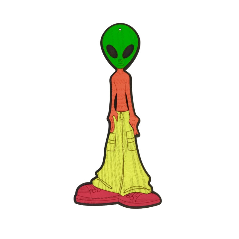 دیوارکوب زیروبم مدل بلک لایت طرح Alien 03 دیوارکوب زیروبم مدل بلک لایت طرح Alien 03