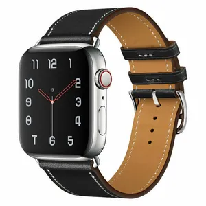 بند مسیر مدل Bagies Leather مناسب برای اپل واچ سری 10 سایز 42 میلی متری