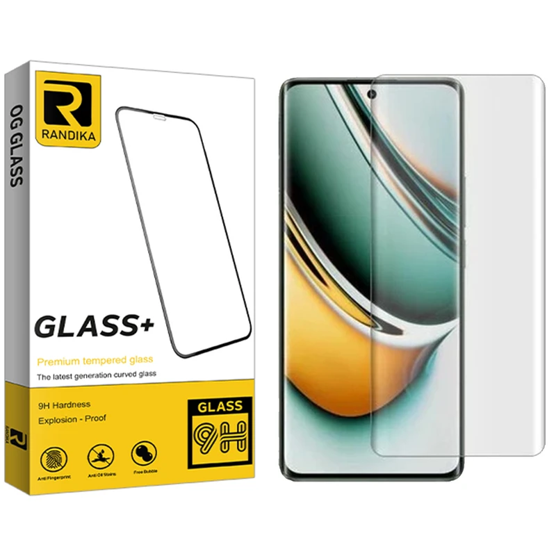 محافظ صفحه نمایش راندیکا مدل Premium UV مناسب برای گوشی موبایل ریلمی 11 Pro Plus / 11 Pro / 10 Pro Plus / Narzo N60 Pro