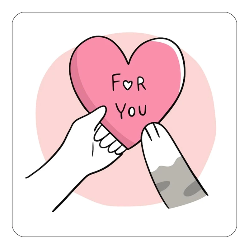 مگنت کاکتی طرح عاشقانه مدل mp37630