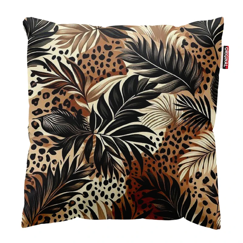 کوسن پاد آفرین مدل برگهای زیبای خاص کد 70 سایز 15*30 سانتی متر