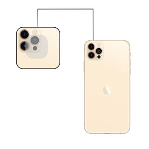 محافظ لنز دوربین ای استار مدل J-32 مناسب برای گوشی موبایل اپل IPHONE 12 PRO MAX