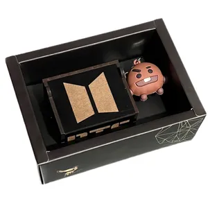 جعبه موزیکال اینو دلا ویتا مدل MAGIC SHOP BT21 طرح بی تی اس کد SHOOKY