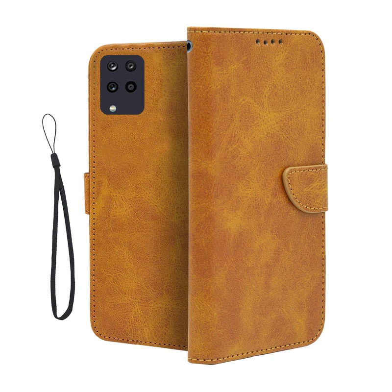 کیف کلاسوری مدل Morning مناسب برای گوشی موبایل سامسونگ Galaxy F22 به همراه بندآویز