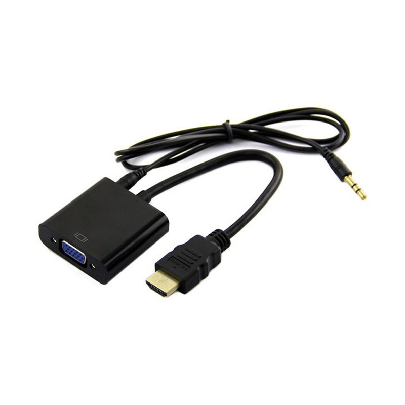 مبدل HDMI به VGA بافو مدل 5855 به همراه کابل AUX