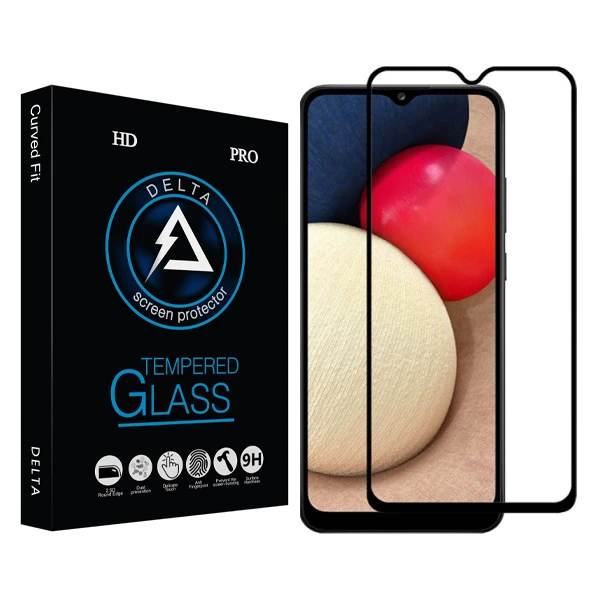 محافظ صفحه نمایش دلتا مدل HD مناسب برای گوشی موبایل سامسونگ Galaxy A02S/A70