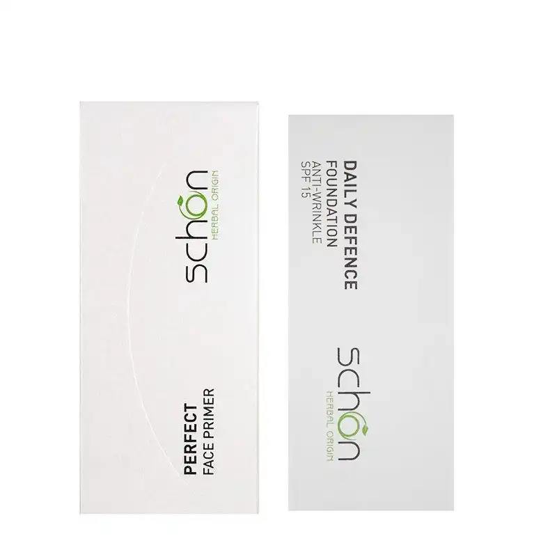 کرم پودر شون سری Daily Defence شماره D02 حجم 30 میلی لیتر به همراه پرایمر صورت شون سری Perfect حجم 30 میلی لیتر