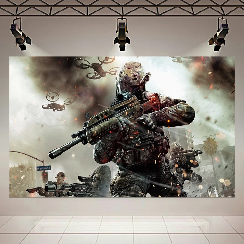 تابلو بوم طرح گیم مدل Call of Duty , Black Ops ll کد AR3067