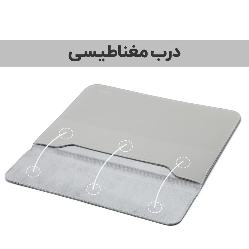 کاور لپ تاپ پِروین مدل Z1-LA مناسب برای مک بوک 13 اینچی به همراه کیف لوازم جانبی