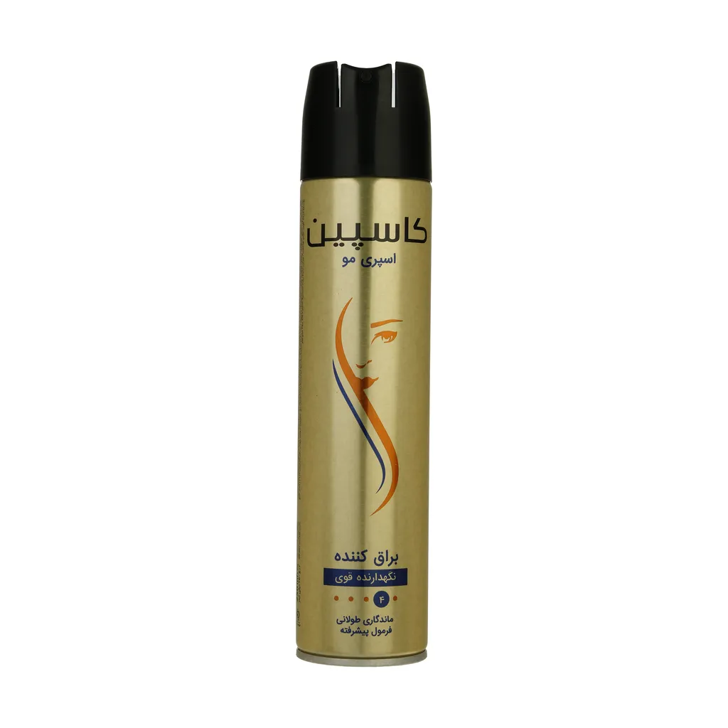 اسپری مو براق کننده کاسپین مدل Glossy حجم 250 میلی لیتر