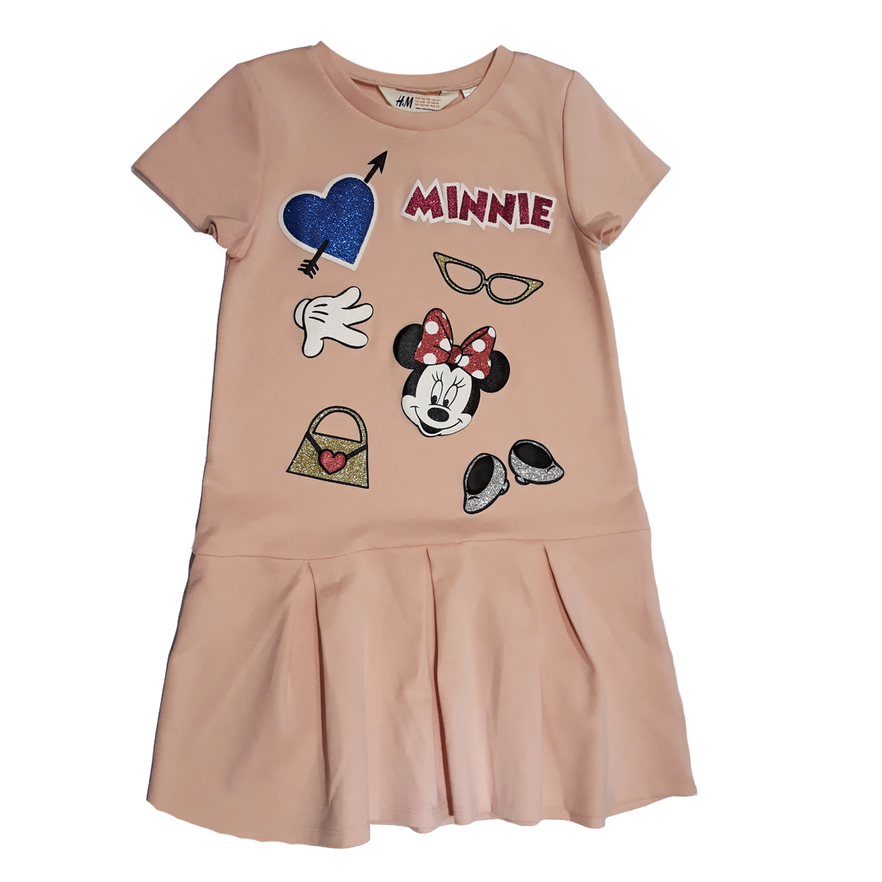 پیراهن دخترانه اچ اند ام مدل 454