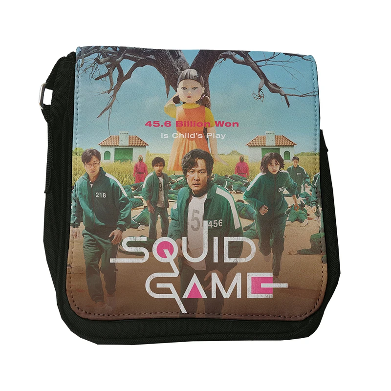 کیف دوشی مدل بازی مرکب Squid Game کد sg-5