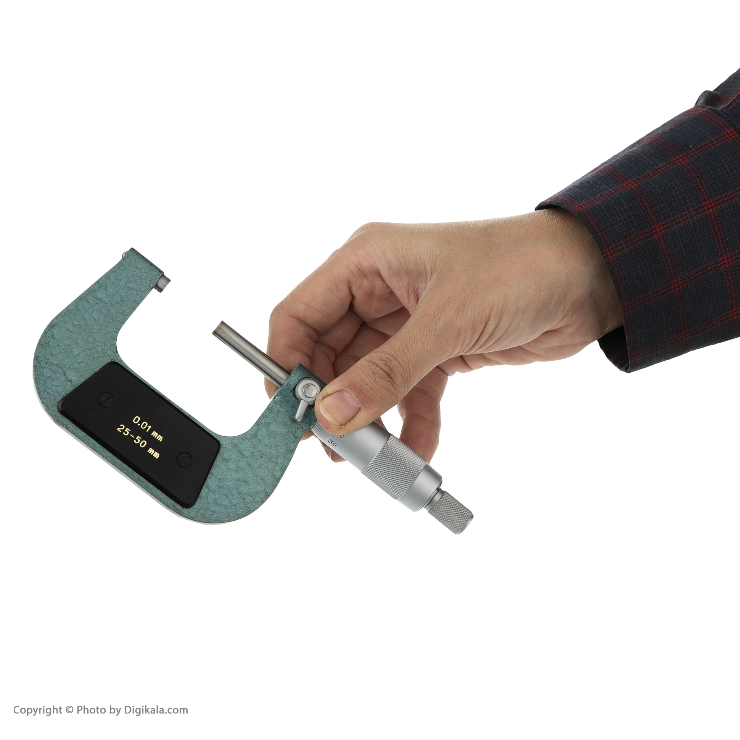 میکرومتر خارج سنج کد 001 گستره 50-25 میلیمتر