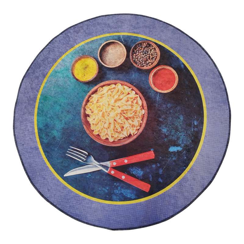 فرش پارچه ای مدل فرشینه کد G2034