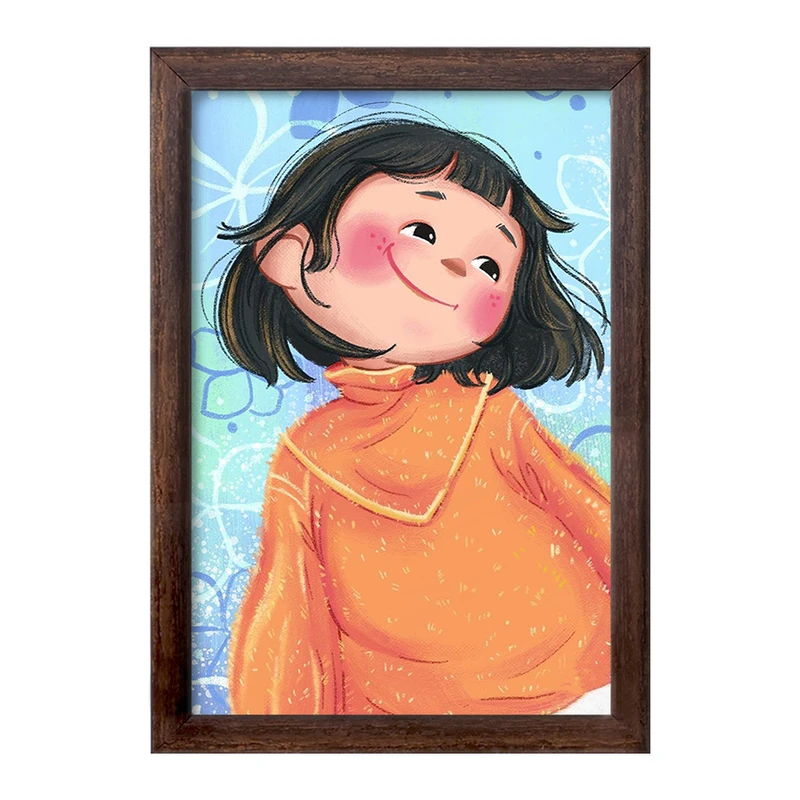 تابلو خندالو طرح دخترانه فانتزی کد 25716