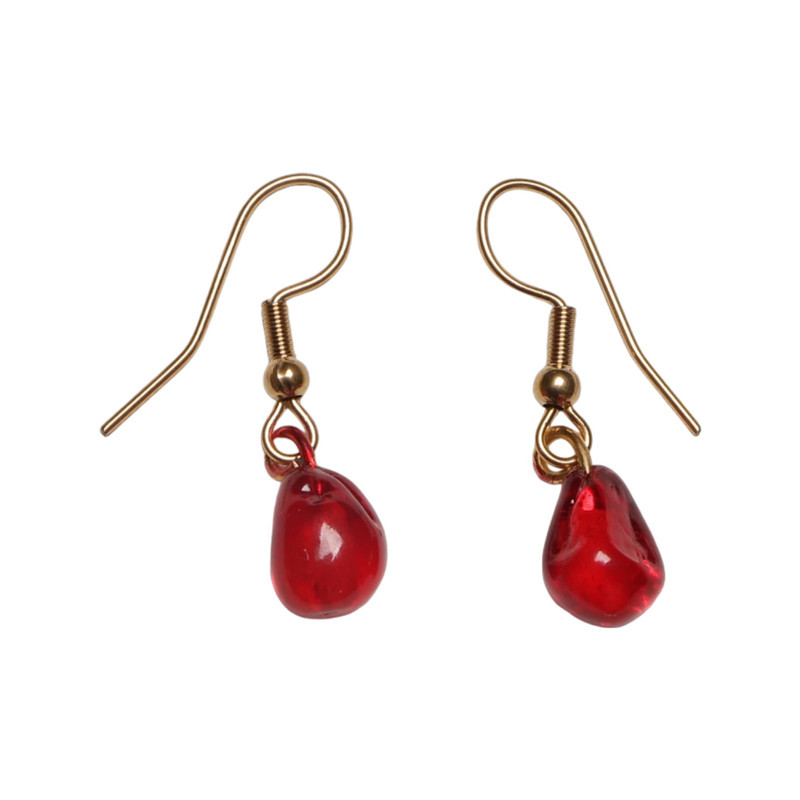 گوشواره دخترانه مدل دانه انار