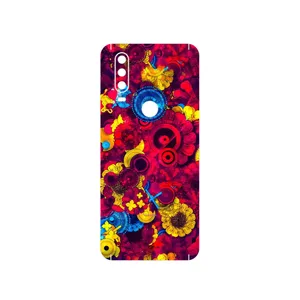 MAHOOT Vector Flower Garden Digital Art Cover Sticker for Motorola One Action