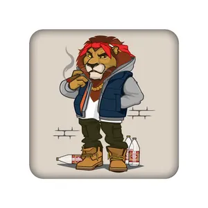 زیر لیوانی طرح شیر کد 1094