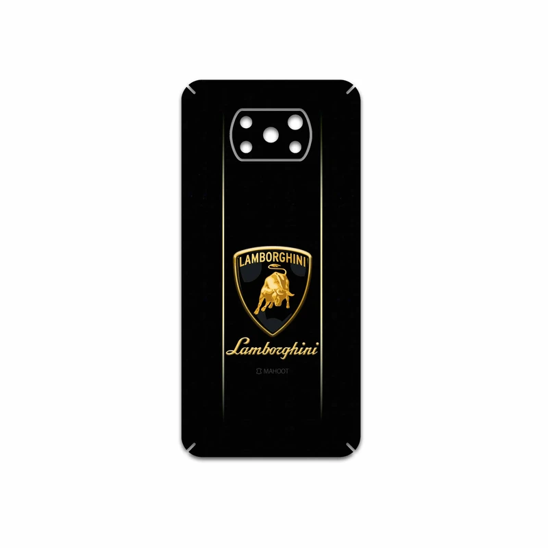 برچسب پوششی ماهوت مدل Lamborghini مناسب برای گوشی موبایل شیائومی Poco X3 Pro