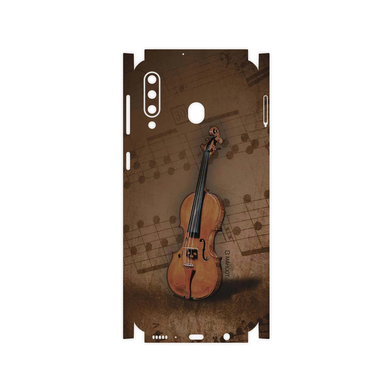 برچسب پوششی ماهوت مدل Violin-Instrument-FullSkin مناسب برای گوشی موبایل سامسونگ Galaxy M30