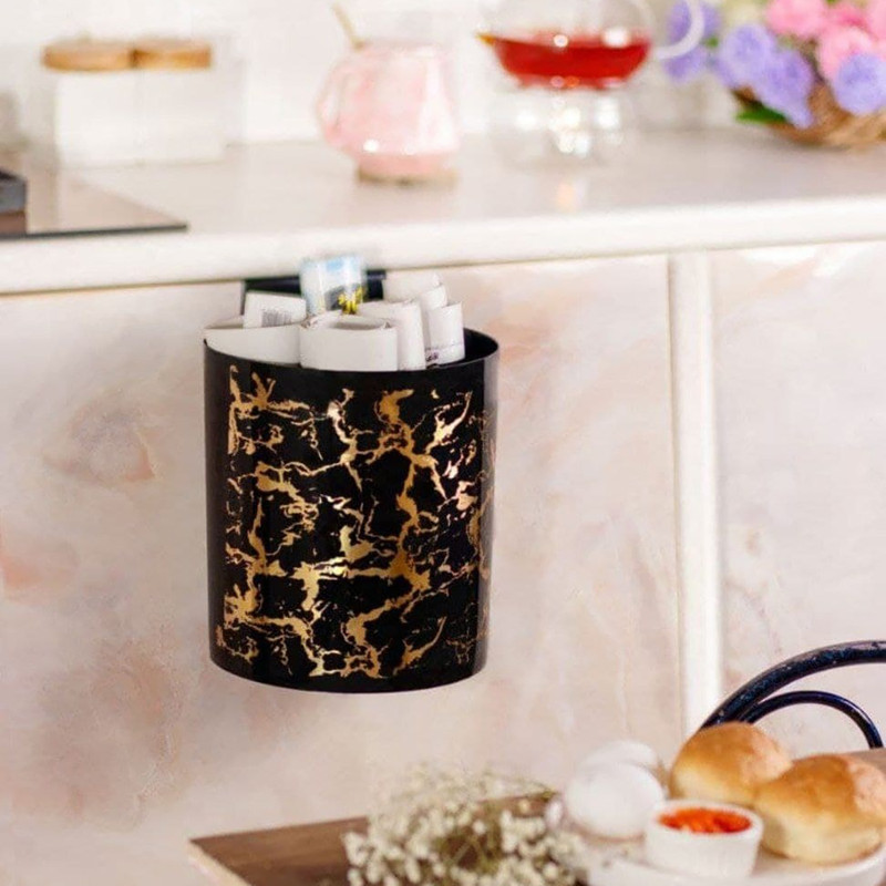 سطل زباله کابینتی مدل رزمن ماربل