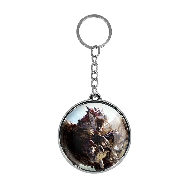 جاکلیدی خندالو طرح بازی شکارچی هیولا (Monster Hunter) مدل دوطرفه کد 3318433185