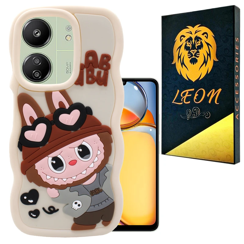 کاور لئون مدل Cream مناسب برای گوشی موبایل شیائومی Redmi 13C