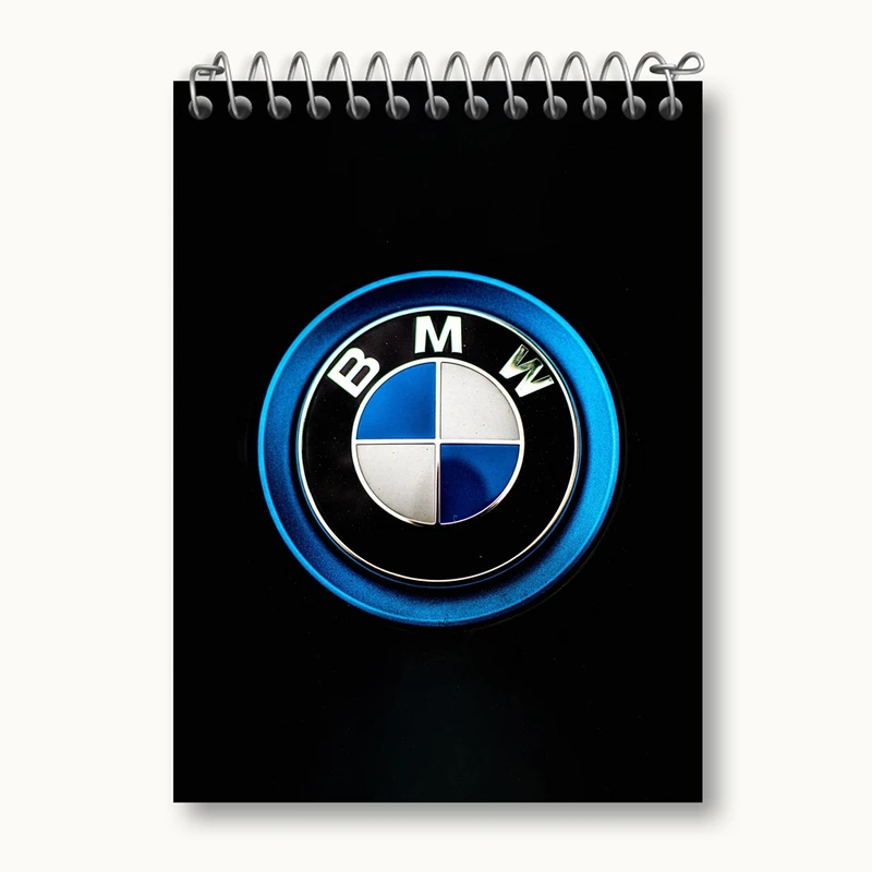 دفتر یادداشت 50 برگ خندالو مدل بی ام دبلیو BMW کد 23634