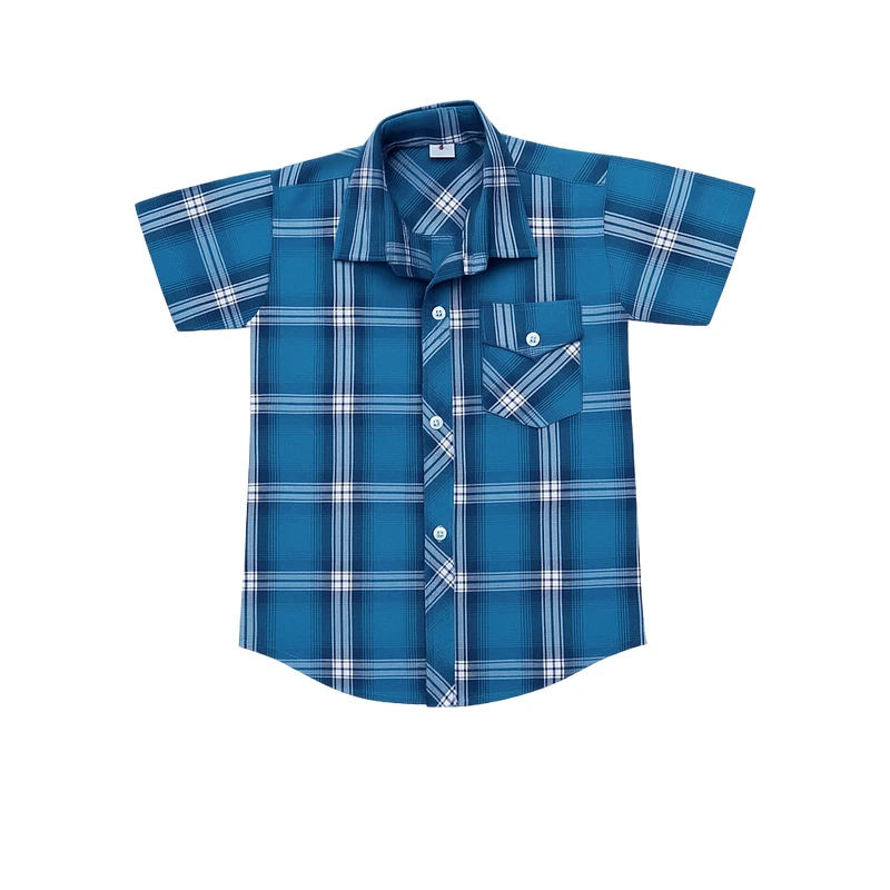 پیراهن آستین کوتاه یقه برگردان پسرانه مدل 501084SK