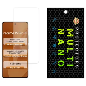 Multi Nano X-S1N Model Transparent Screen Protector Suitable For Realme 15 Pro Mobile Phone
