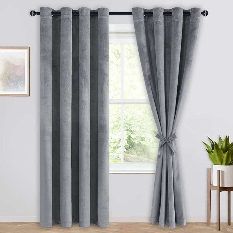 پرده پرندک مدل مخمل کالیفرنیا سایز 140x280 سانتی متر