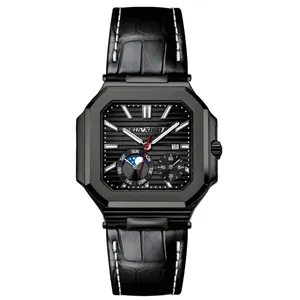 ساعت مچی عقربه‌ای کوارتز مردانه چاکسیگو مدل اسپرت تک موتوره بند چرم کد C1