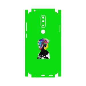 MAHOOT Collage of Women Portrait 3-FullSkin Cover Sticker for Nokia 5.1 Plus