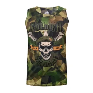 تاپ ورزشی مردانه مدل سولجرایگل کد DIAM-fab