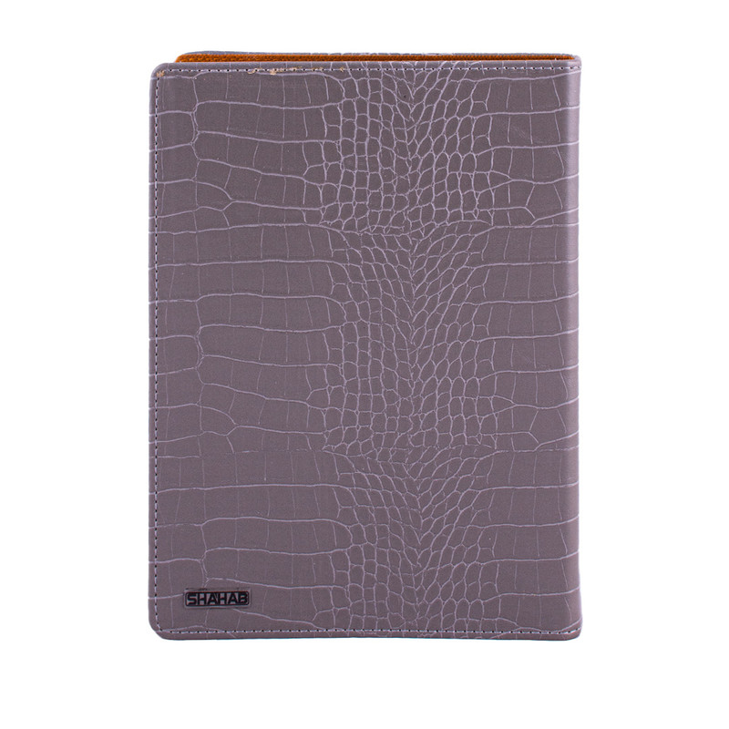 دفتر کلاسوری شهاب مدل چرمی پوست ماری