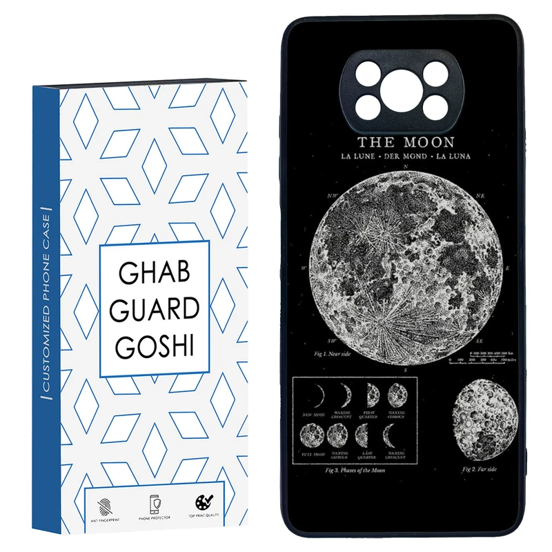 کاور قاب گارد گوشی طرح ماه کد TPU-068 مناسب برای گوشی موبایل شیائومی POCO X3 / X3 PRO / X3 NFC