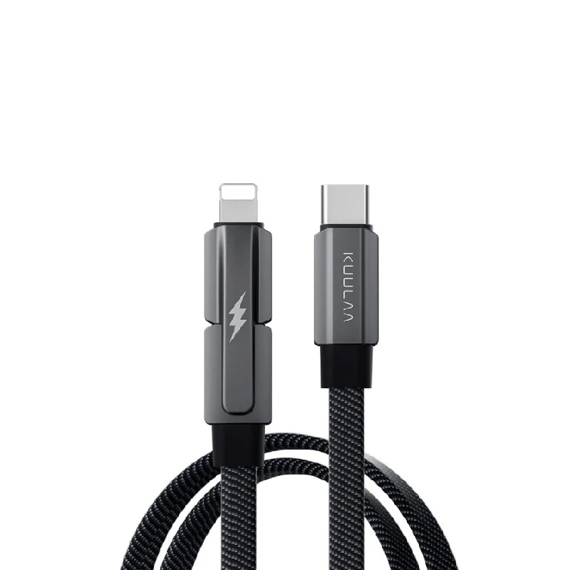 کابل تبدیل USB-C به USB-C / لایتنینگ  کولا مدل KL-X72 طول 2 متر